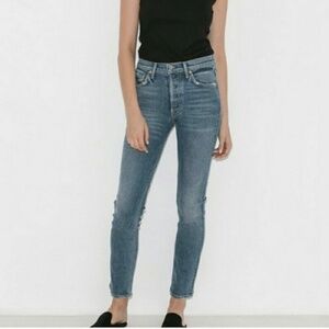 NWT GRLFRND The Karolina High Waist Skinny Jeans in Groovy Situation Sz. 26